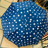 Sombrilla manual magica circulo Azul