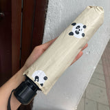 Sombrilla manual panda beige
