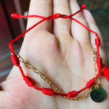 Pulsera doble 7 nudos