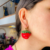 Candongas strawberry crochet