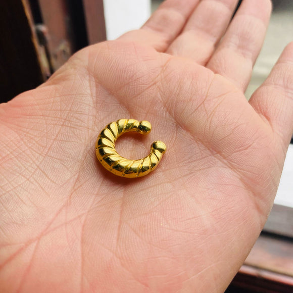 Earcuff Entorchado Glam Dorado