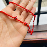 collar mostacilla cereza