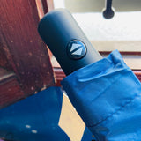 Sombrila Doble Automatico Azul