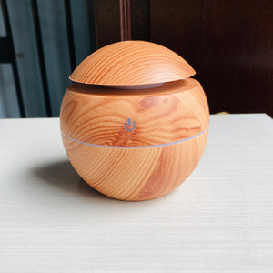 Humidificador redondo café claro