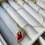 Collar Corazon indio