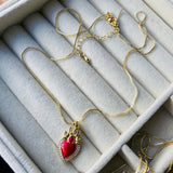 Collar Corazon indio