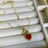 Collar celestial dorado