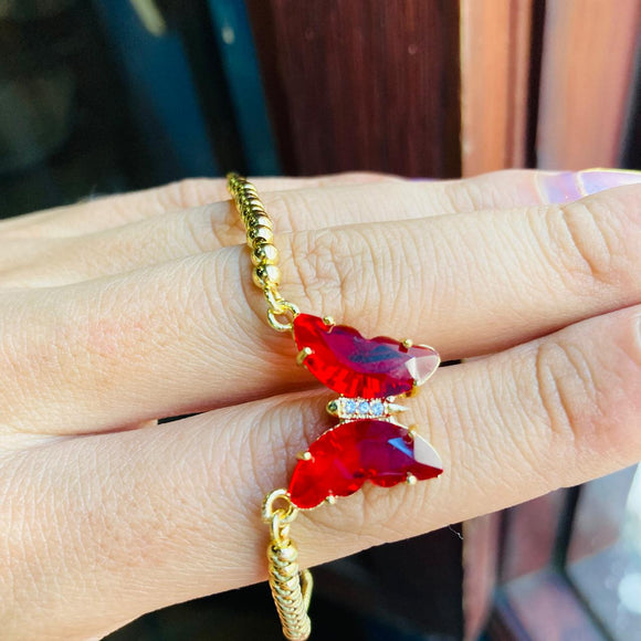 Pulsera Monarca Roja