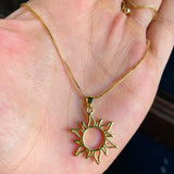Collar gota de sol