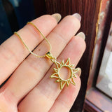 Collar gota de sol