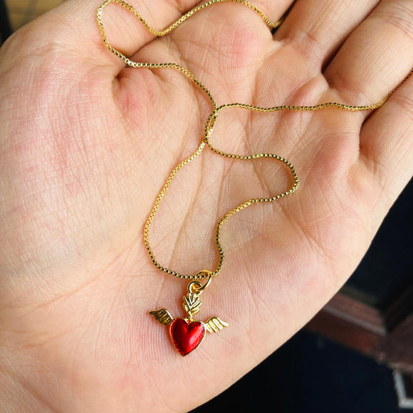 Collar Corazòn fly
