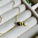 Collar Pez Koi #1 Negro