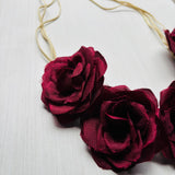 Tiara Flores Vinotinto