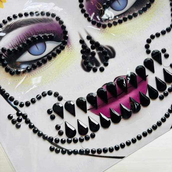 gema calavera negra