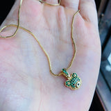 Collar Oso Green