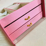 Joyero Baul Rosa