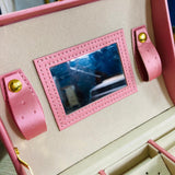 Joyero Baul Rosa