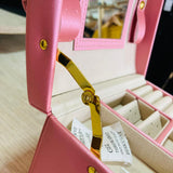 Joyero Baul Rosa
