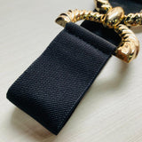 Cinturon herraje dorado