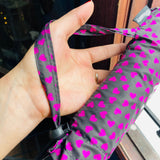 Sombrilla automática corazón fucsia