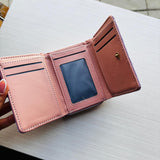 Billetera heart lila