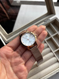 Reloj Q&Q malla oro rosa
