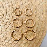 Set candongas delgadas x3