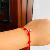 Pulsera nudos y ojo turco