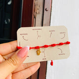 Pulsera 7 nudos mano hamsa