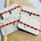 Pulsera 7 nudos mano hamsa