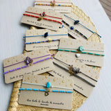 Pulsera Piedra Color