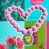 Collar Gratitud Rosa