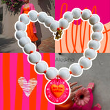 Collar Brilla Bonito Blanco