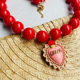 Collar Gracia Rojo