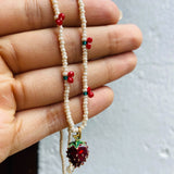 Collar mostacilla fresa