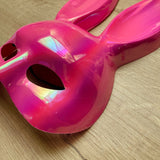 Mascara Coneja Rosa Tornasol