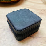 Joyero Glam Negro Cuadrado